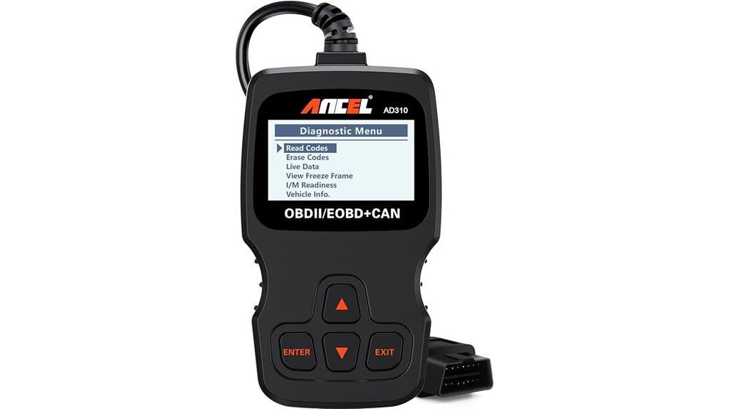 ancel ad310 obd ii scanner