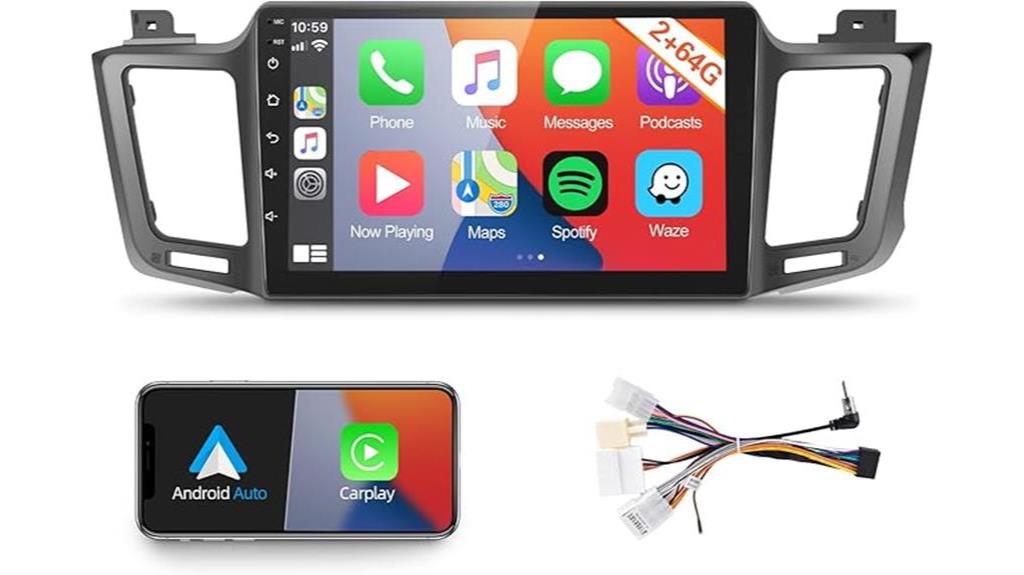 android car radio for rav4