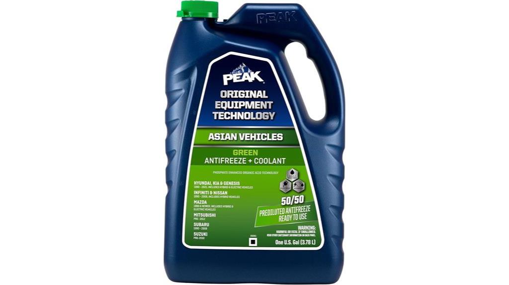 asian vehicle antifreeze coolant 1 gal