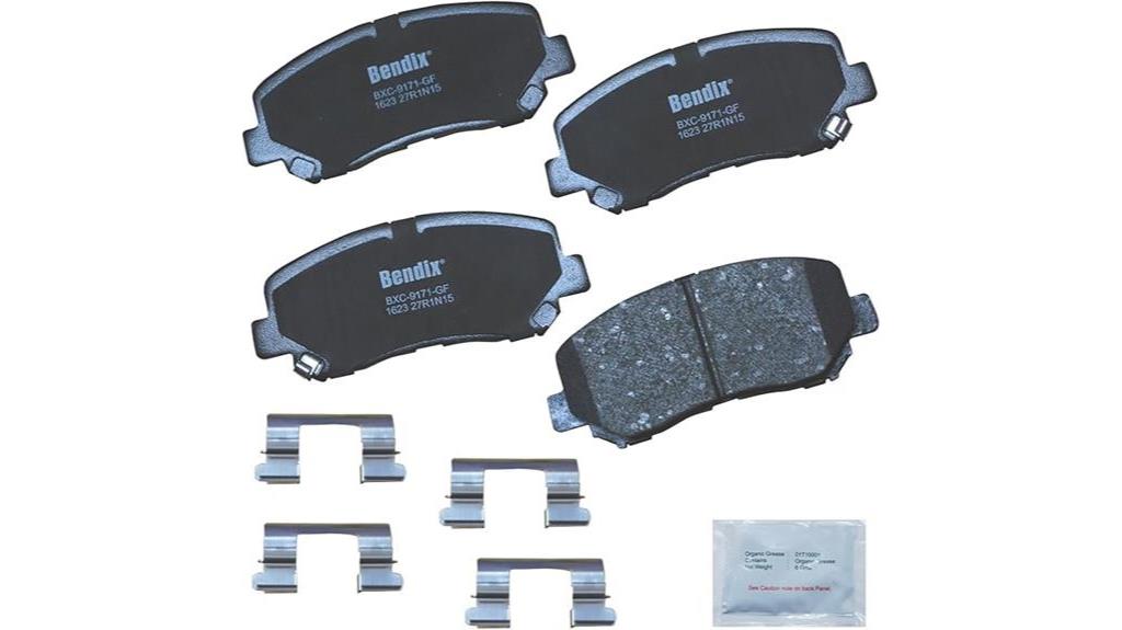 bendix ceramic brake pads