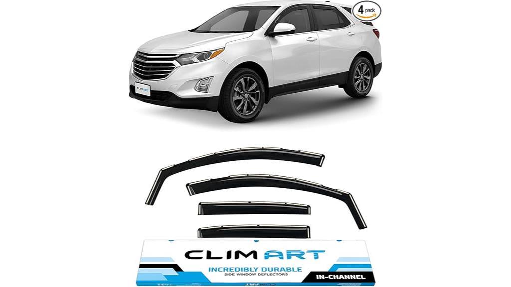 chevrolet equinox rain guards