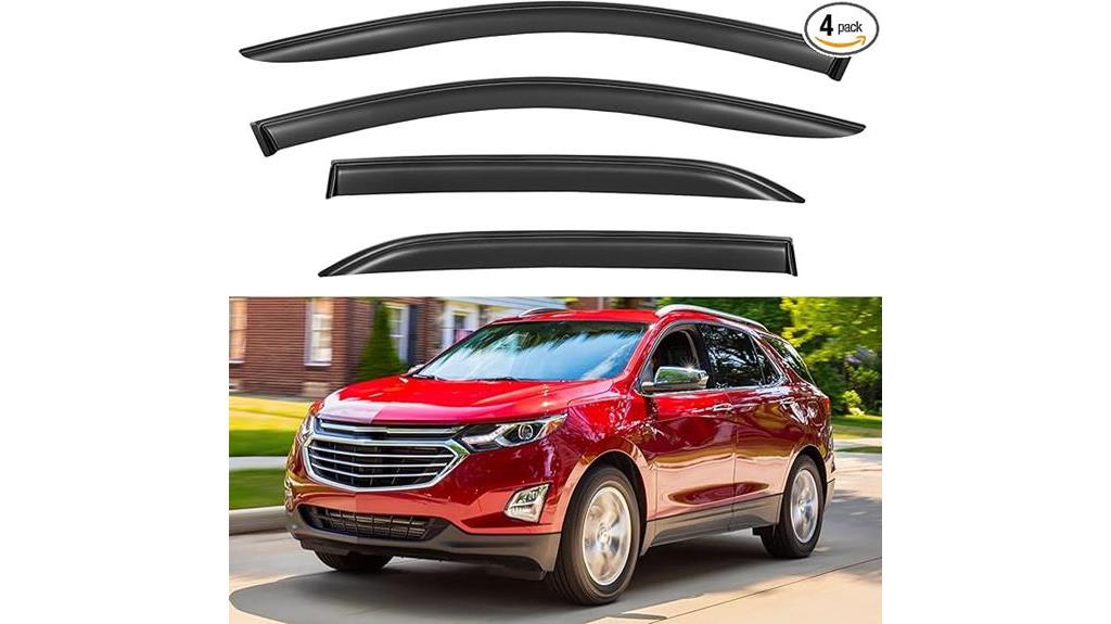 chevrolet equinox rain guards