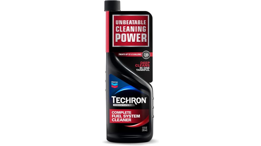 chevron techron fuel cleaner