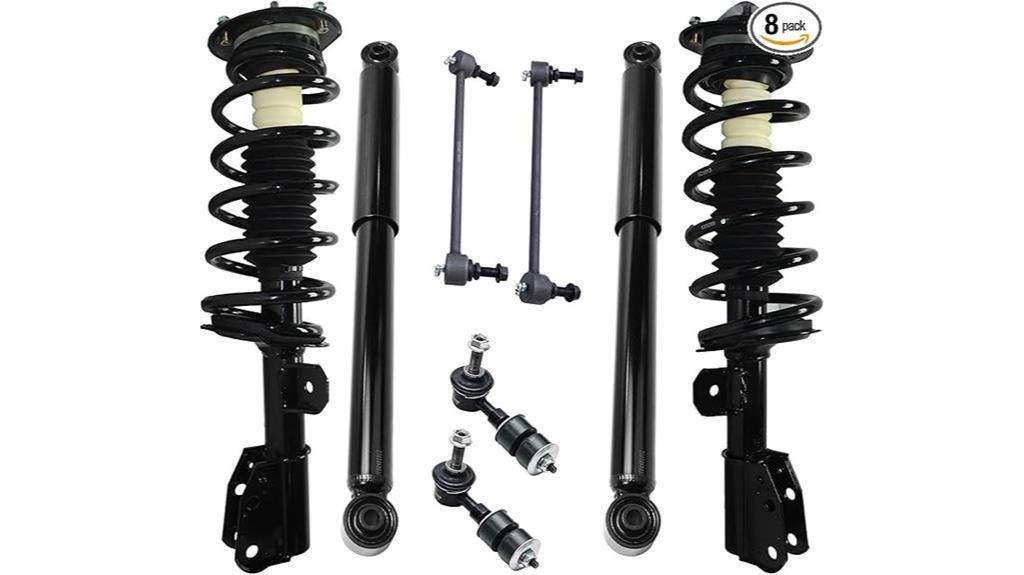 detroit axle struts shocks kit