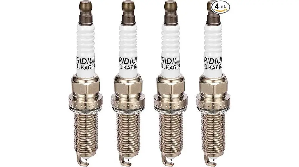 double iridium spark plugs