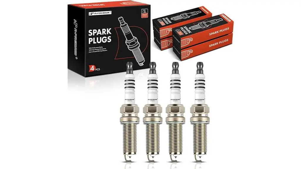 double iridium spark plugs