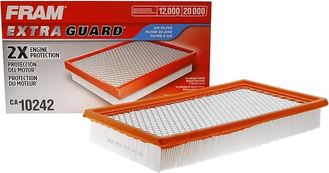 fram engine air filter replacement