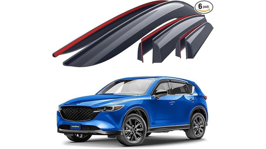 goodyear mazda cx 5 deflectors