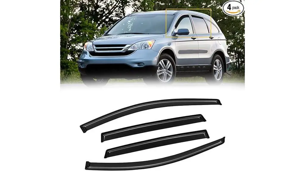 honda cr v window visors