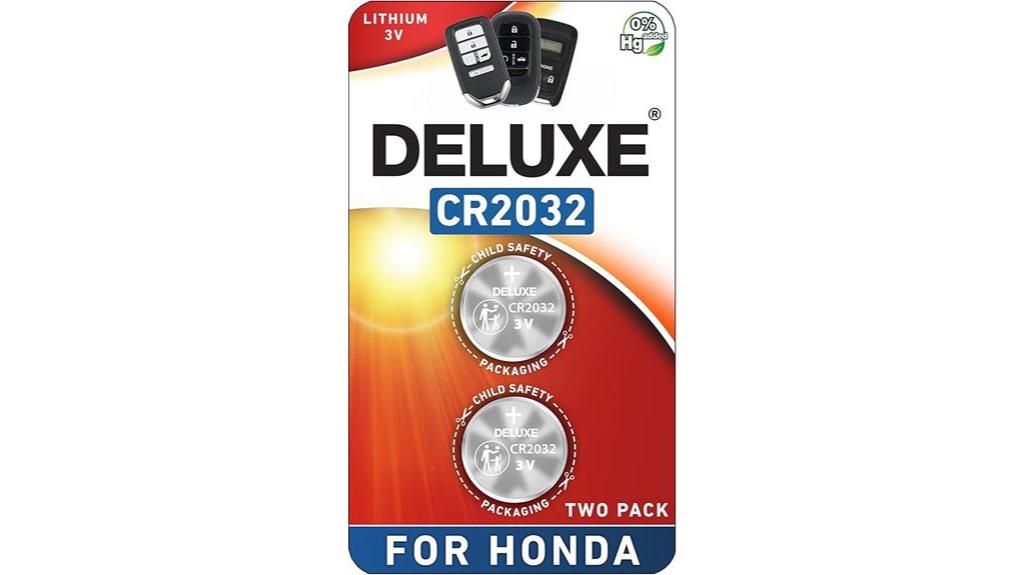 honda key fob batteries