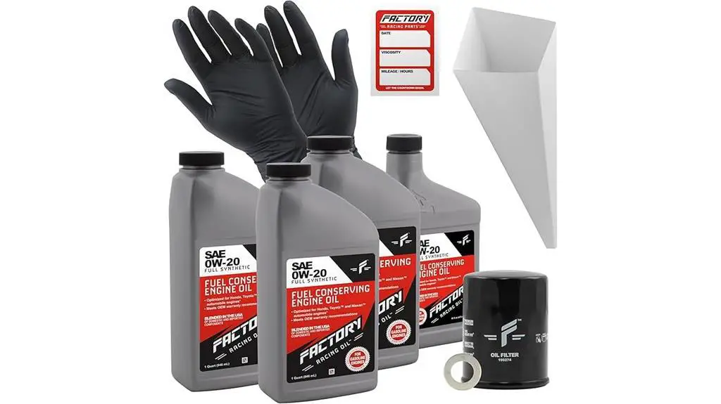 honda oil change kit