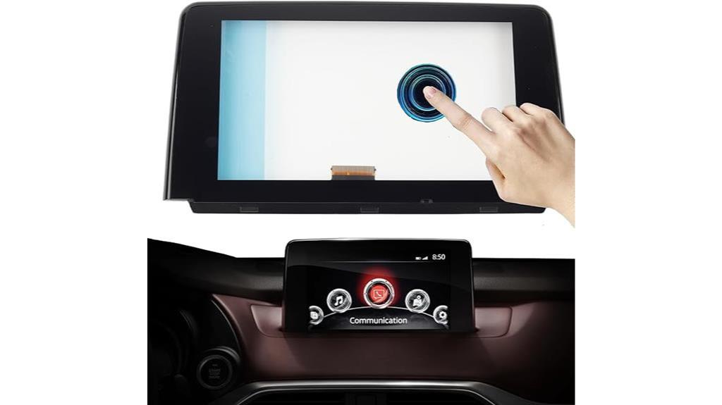 mazda cx 9 uconnect touchscreen