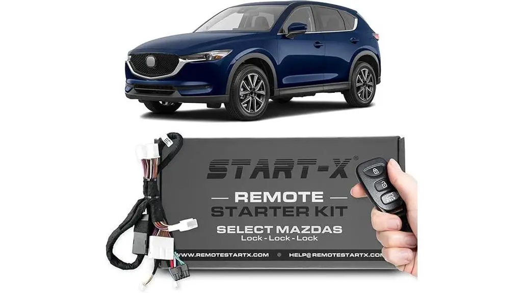 mazda remote starter system