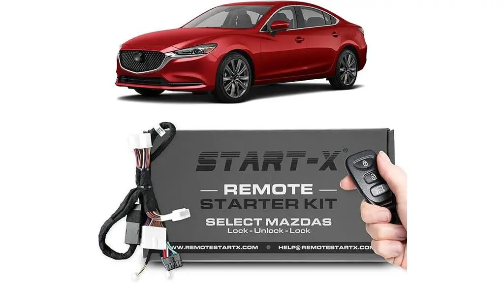 mazda select remote starter