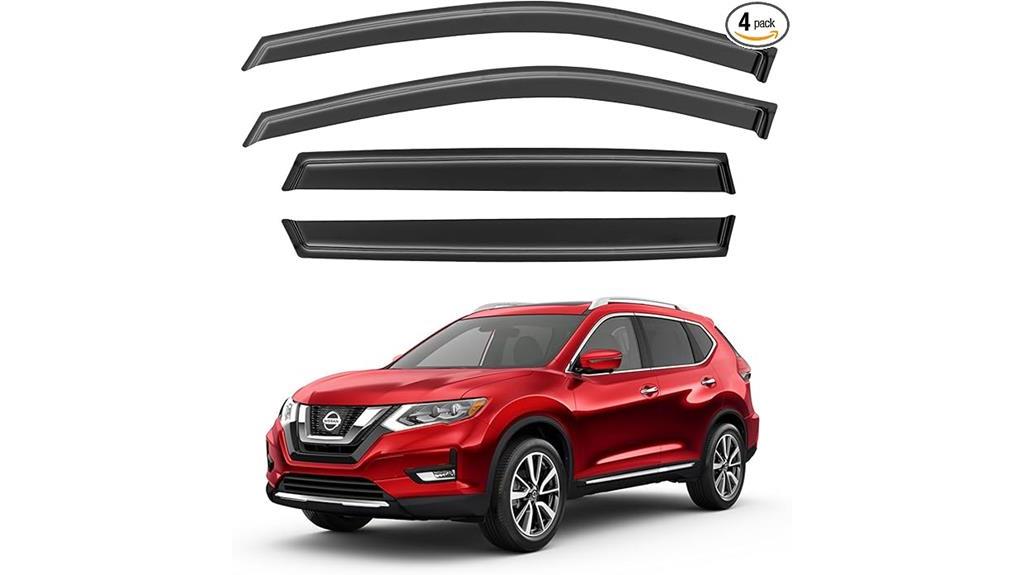 nissan rogue rain guards