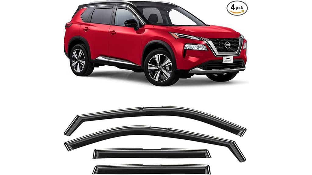 nissan rogue rain guards