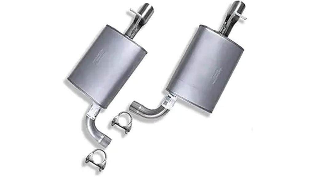 northeastern stainless steel muffler