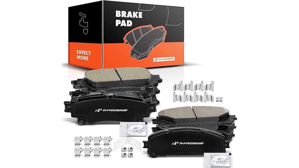 premium ceramic brake pads