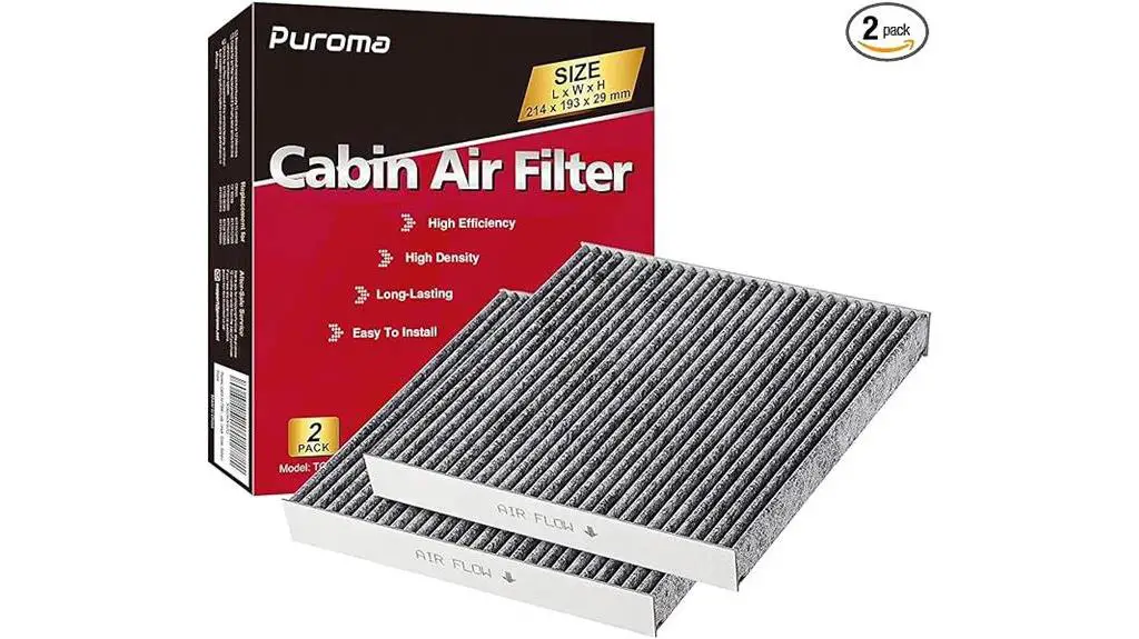 puroma cabin air filter replacement