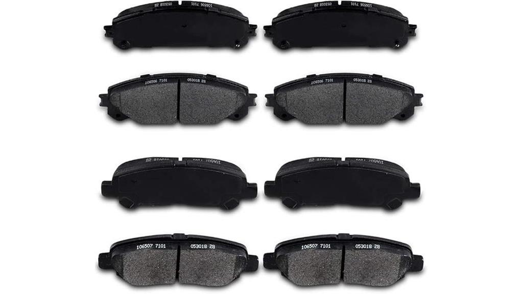 scitoo brake pads toyota highlander