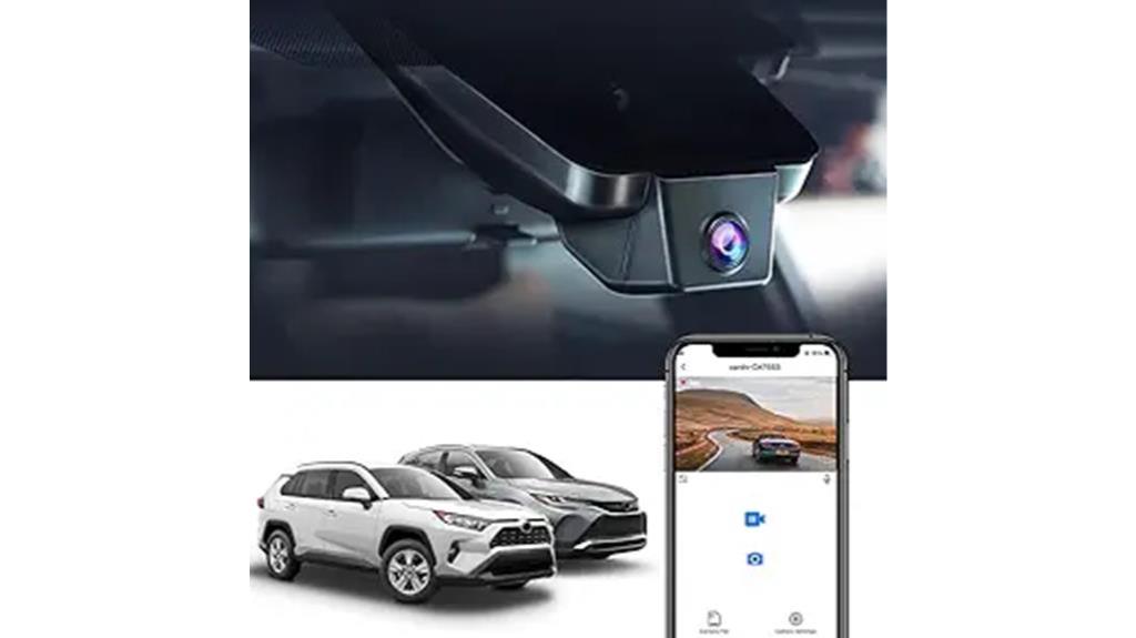 toyota rav4 dash cam