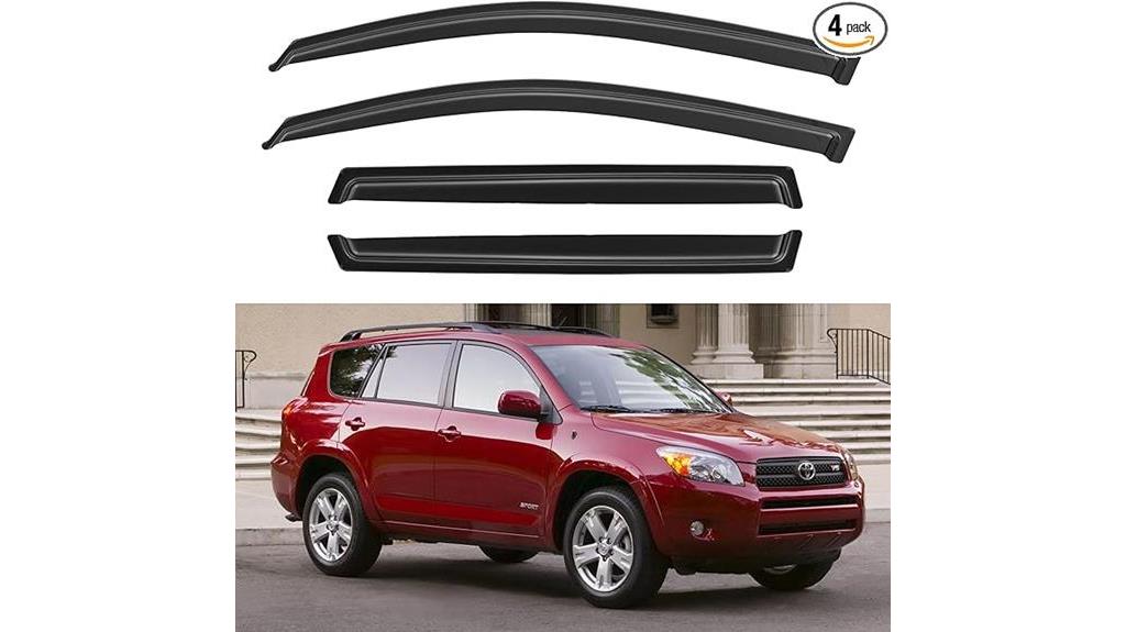 toyota rav4 rain guards