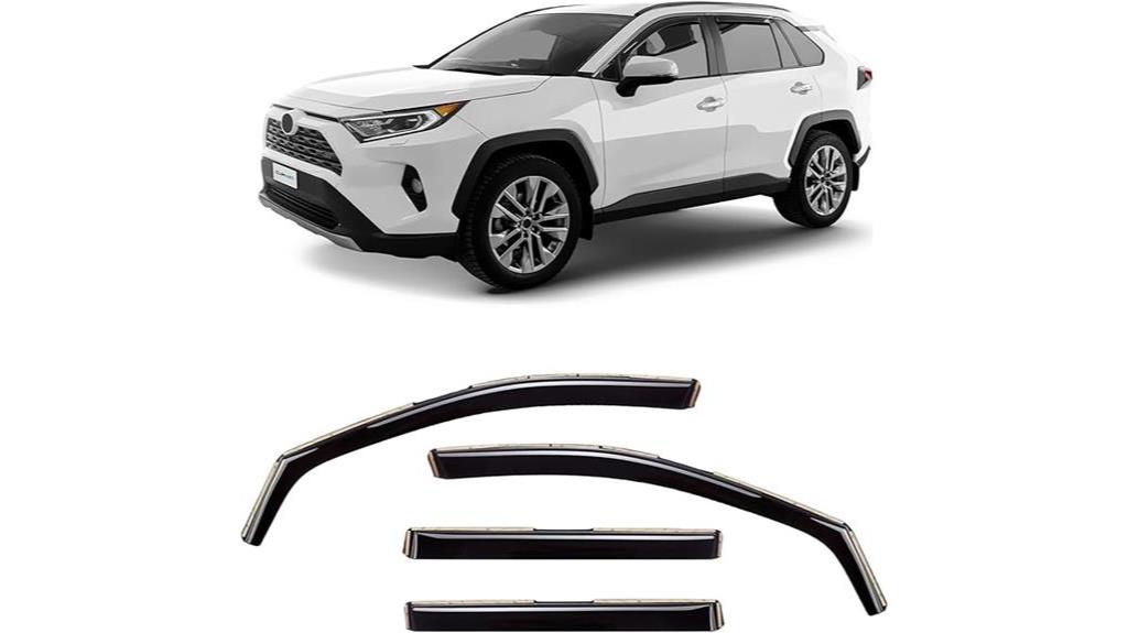 toyota rav4 rain guards