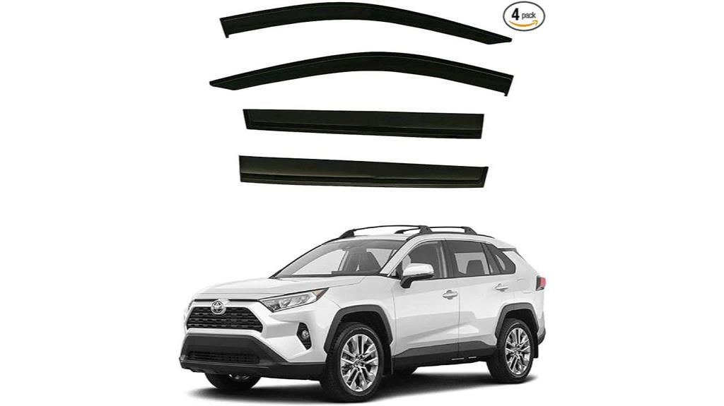 toyota rav4 window deflectors