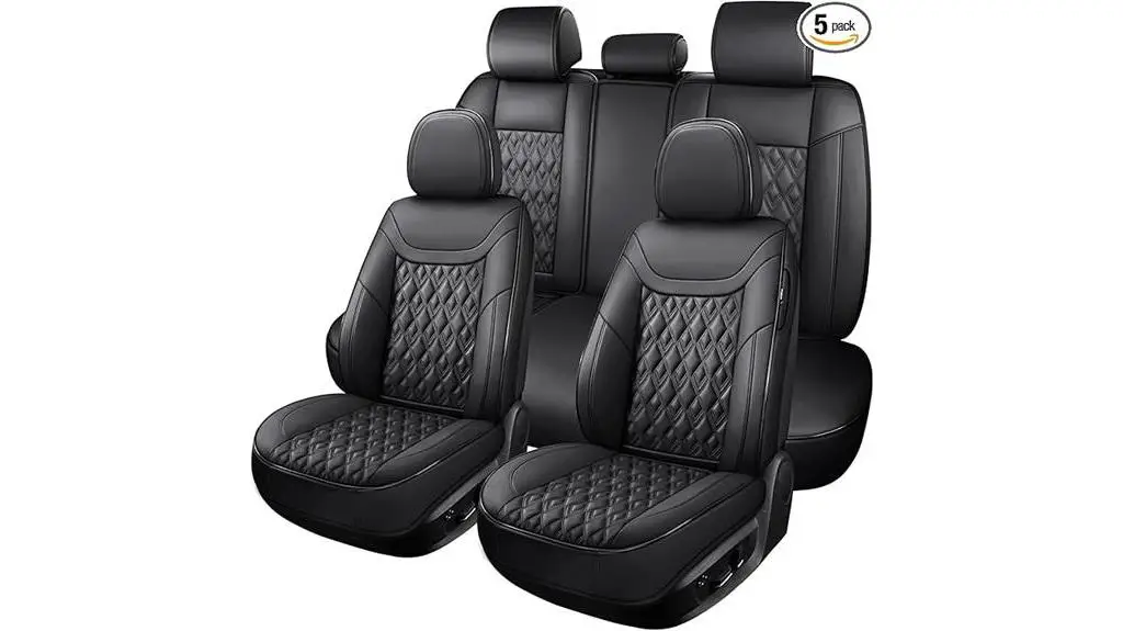 universal faux leather seat covers