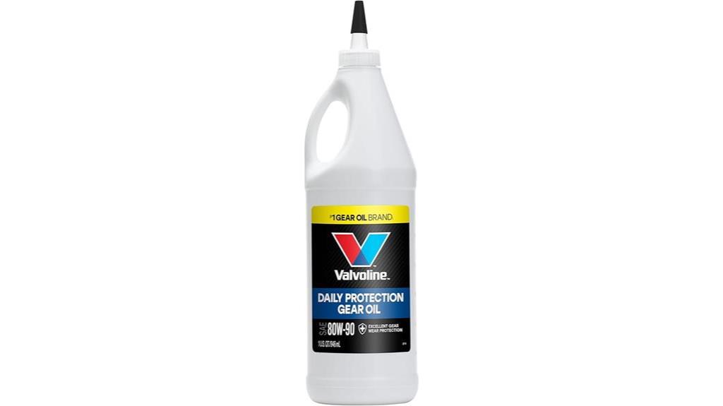 valvoline sae 80w 90 gear oil