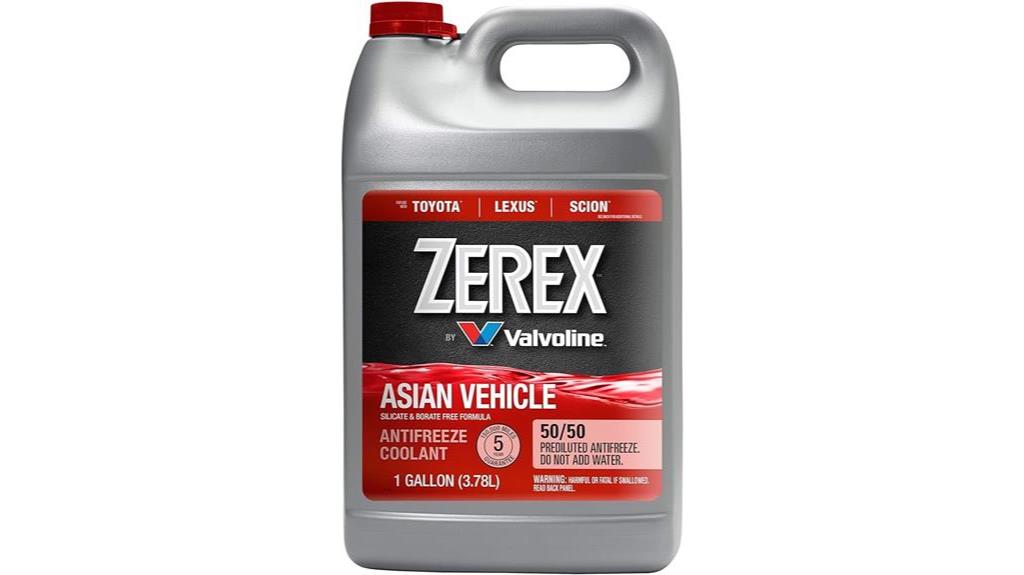 zerex asian antifreeze coolant