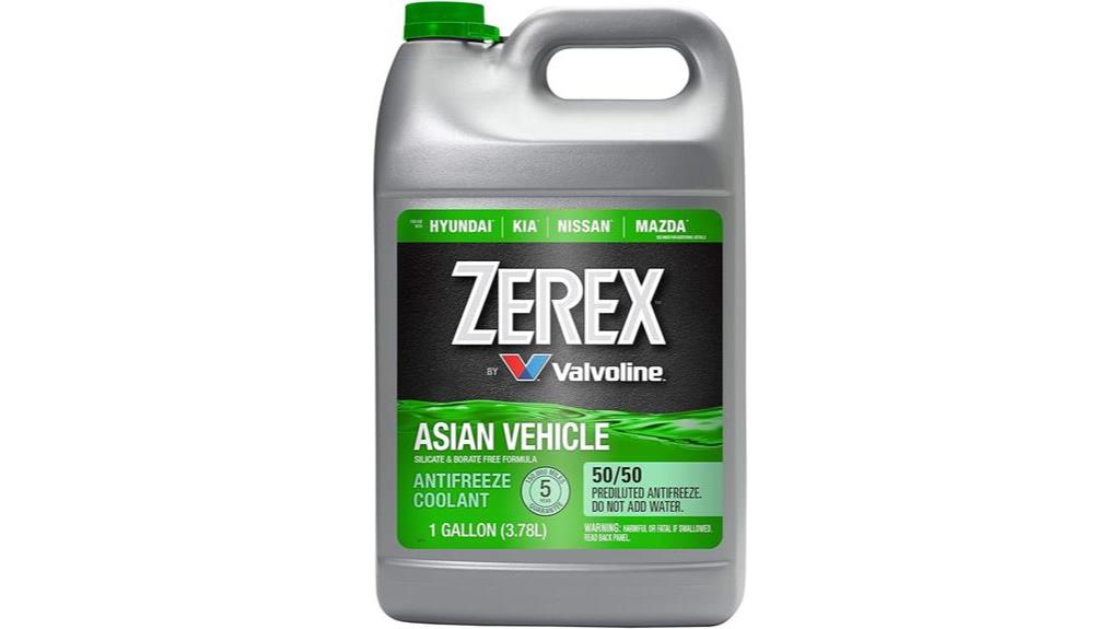 zerex asian antifreeze coolant