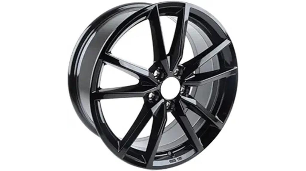 18 inch black alloy rim