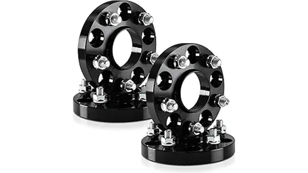 20mm black wheel spacers