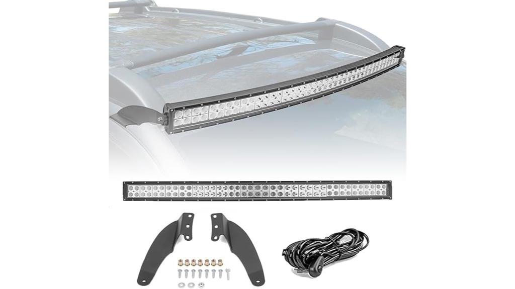 240w curved led light