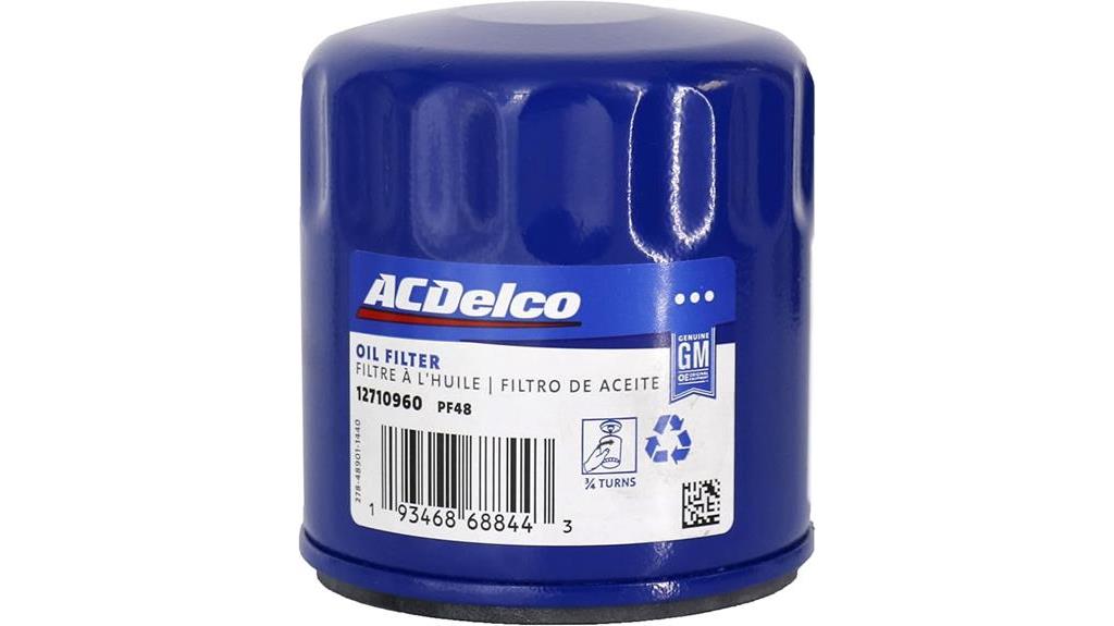 acdelco gm oil filter