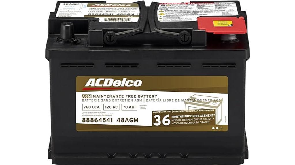 acdelco gold agm battery