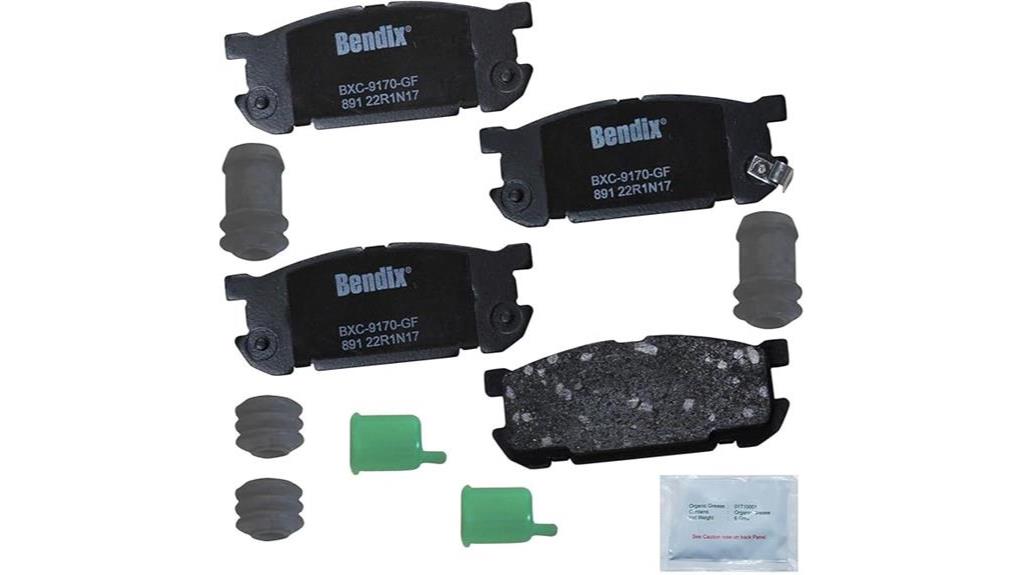 bendix ceramic brake pads