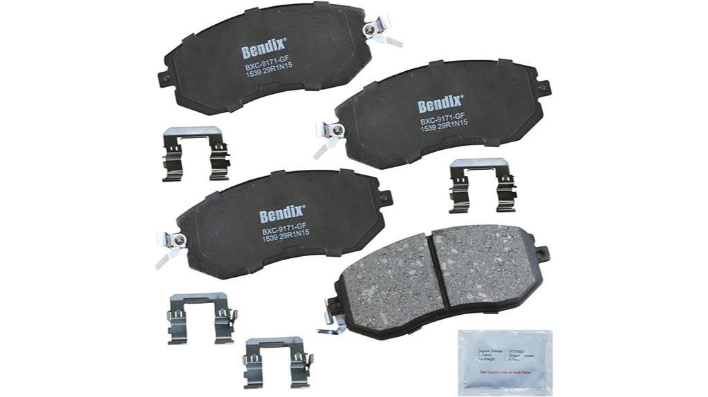 bendix ceramic brake pads