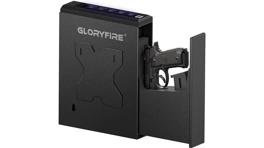 biometric pistol storage solution