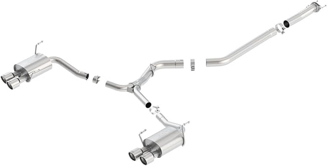 borla exhaust system subaru wrx