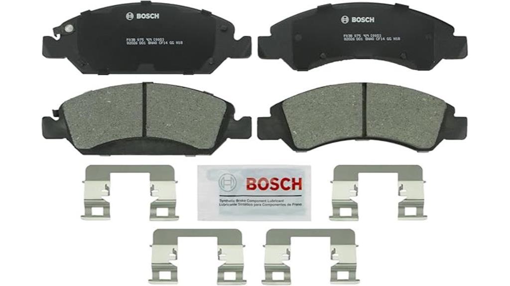 bosch premium ceramic brake pads