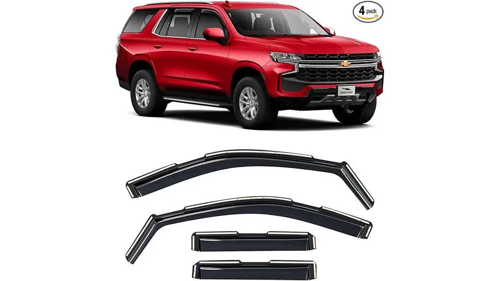 chevrolet tahoe rain guards