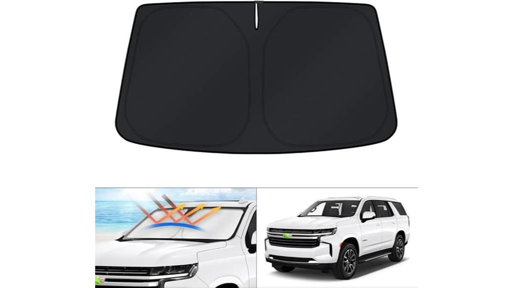 chevrolet tahoe sun shade