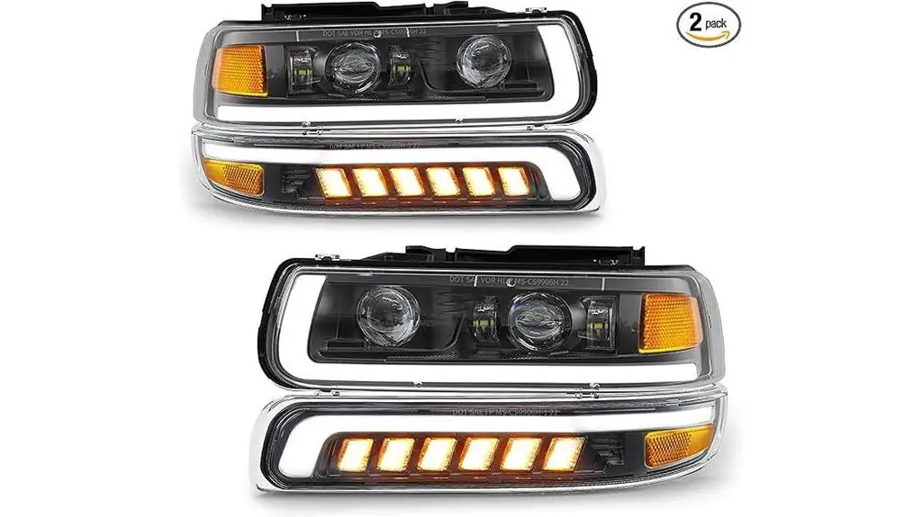 chevy led headlights replacement