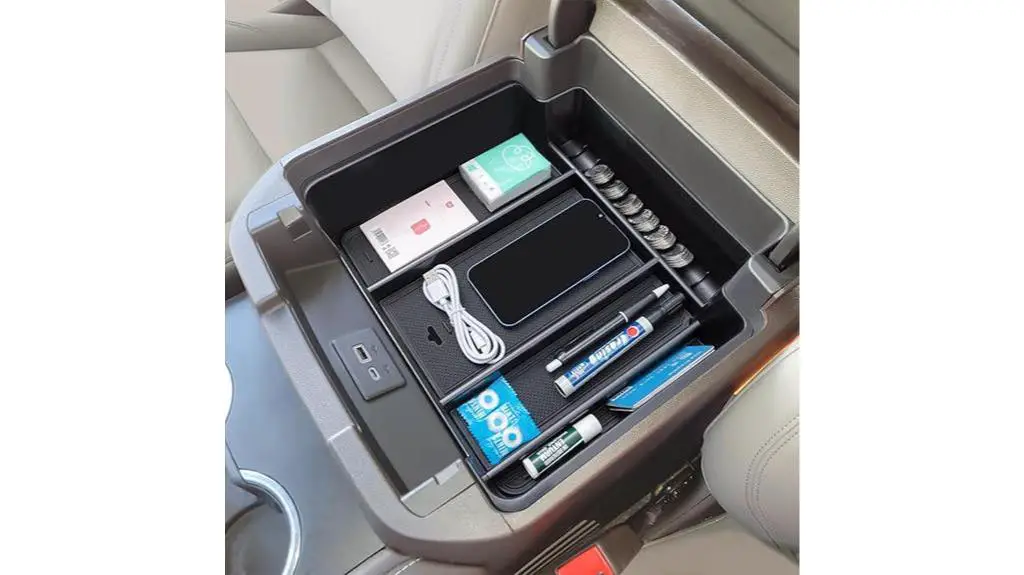 chevy suburban console tray