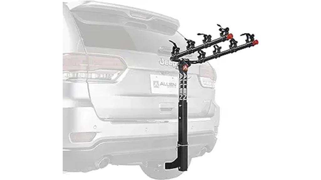 deluxe 4 bike hitch rack