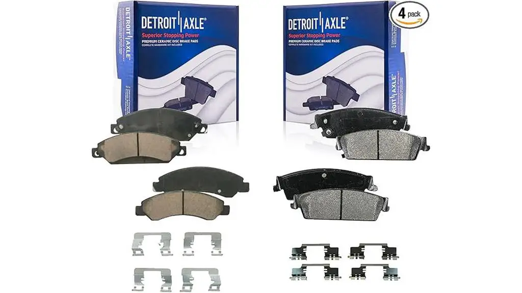 detroit axle brake pads