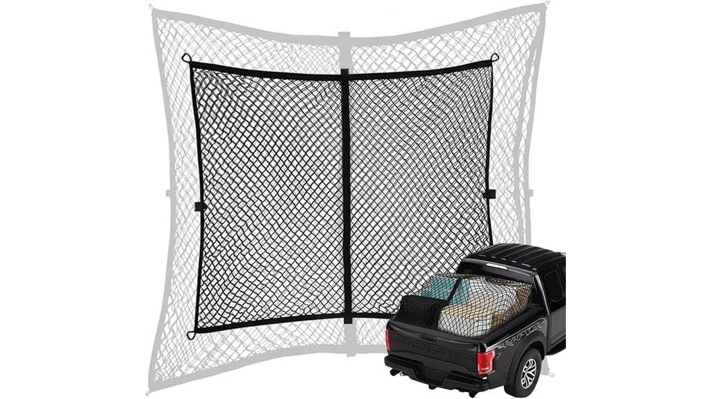 elastic double layer cargo net