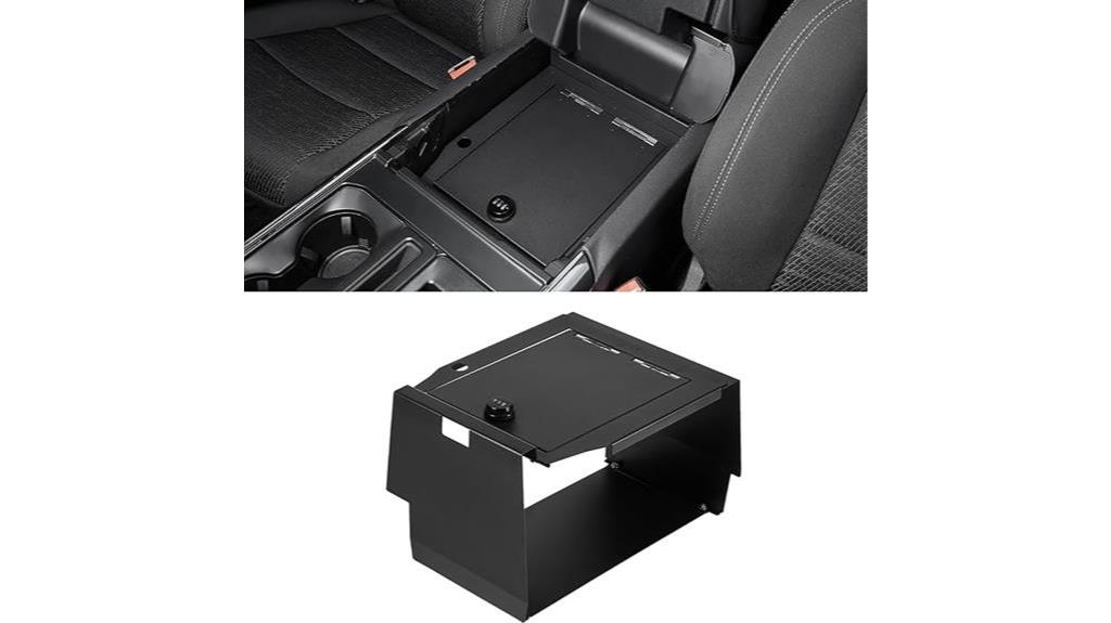 f150 center console lock box